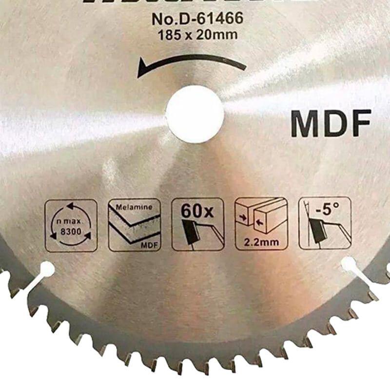 Disco De Serra 85mm X 20mm X60 Dentes P/ Mdf Makita D-61466